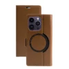 Magnetic PU Leather Flip Wallet Case with Wireless Charging – For iPhone 11 to 16 Pro Max