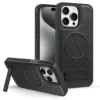 Magnetic Leather Shockproof case black
