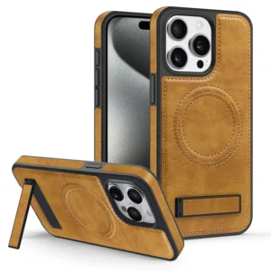 Magnetic Leather Shockproof case