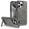 Magnetic Leather Shockproof gray